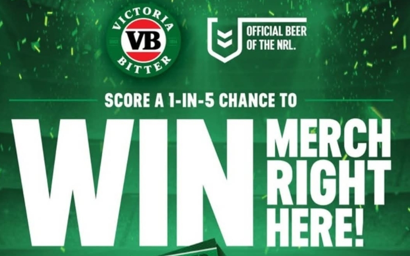 Cub Promotion: Footy Merch Kits — Victoria Bitter Promotion
